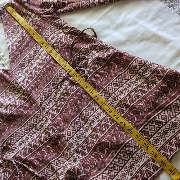 Lush Romper Long Sleeve, Skort-style Skirting EUC Size Sm-Med - Picture 14 of 14